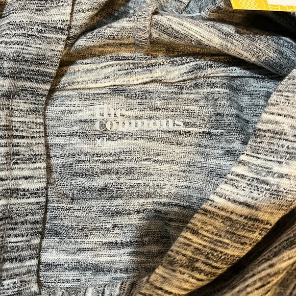 New with tags The Commons stitch fix grey lightweight long sleeve hoodie size Xl - Picture 2 of 5